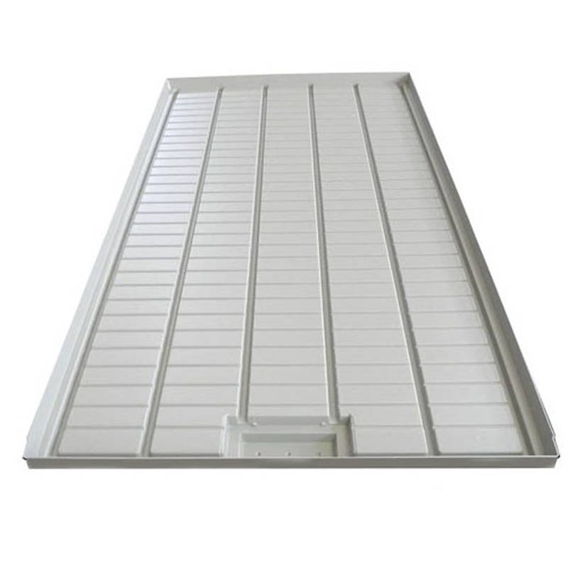 Ebb & flow benches water tray, Size: 1000 x 2040 mm, Optional: Standard, Box: 100 units