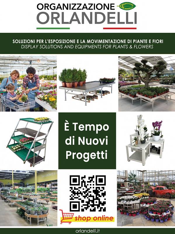 BROCHURE - SOLUZIONI PER L'ESPOSIZIONE E LA MOVIMENTAZIONE DI PIANTE E FIORI