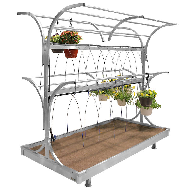 Chiringuito - pot plants display, Size: 1225 x 2530 h1945 mm