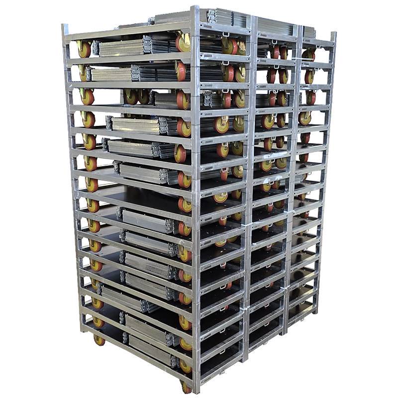 Set de carros y estantes DC - CUBO