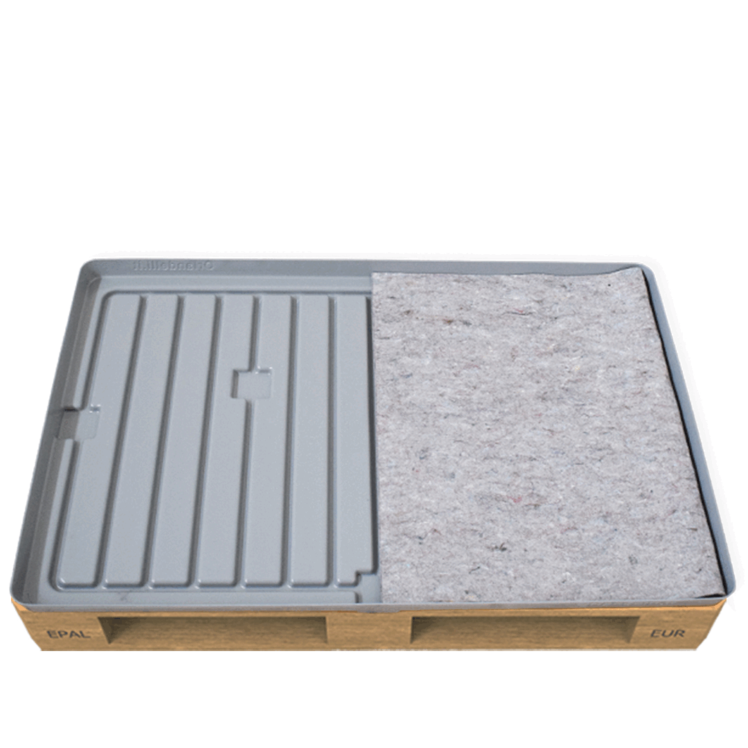 Water Tray Capillary Mats, Size: Europallet, Box: 12 units
