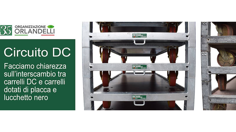 Interchange between DC carts (Orlandelli) and black padlock carts