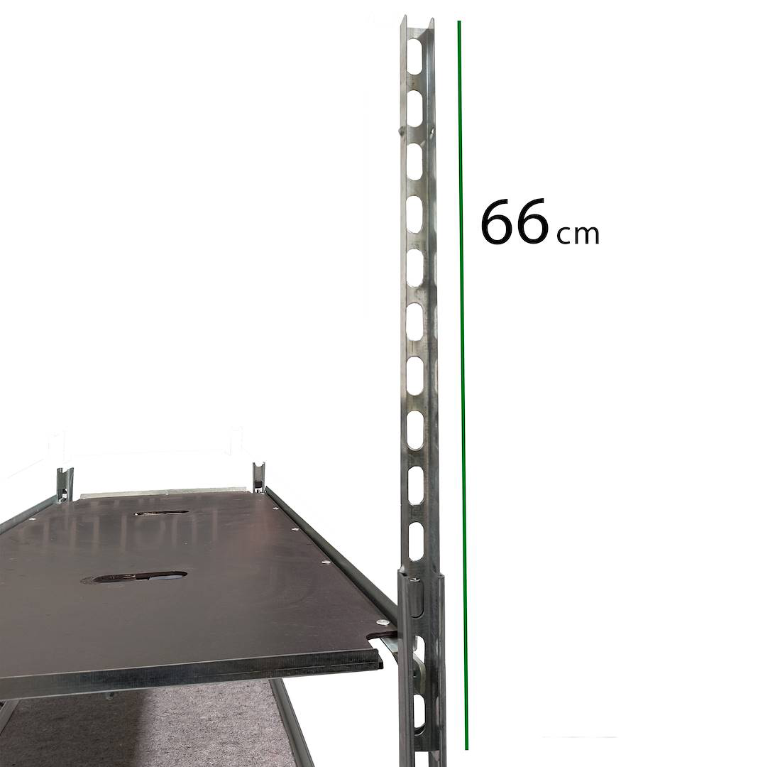 Extension for DC Trolley, Size: 660 mm, Box: 50 units