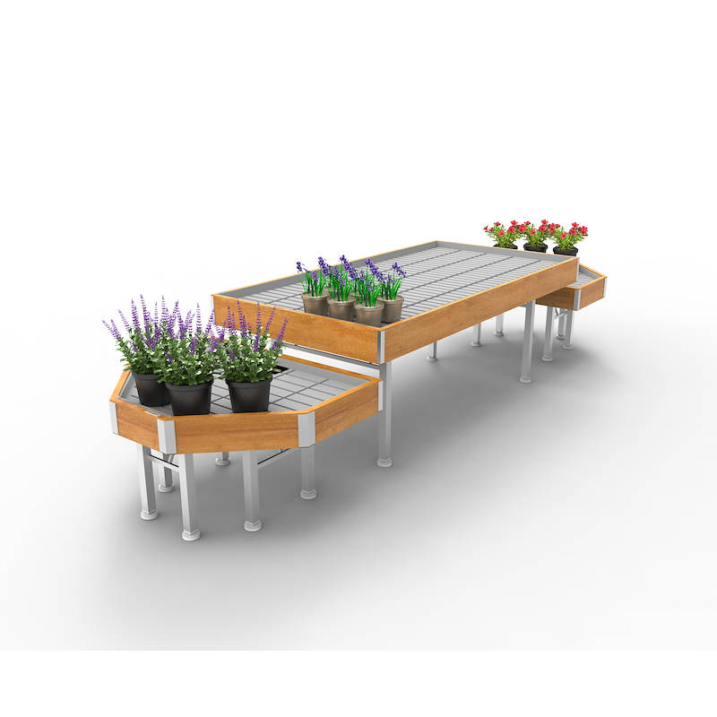 Promotion Set wood line AMOR, Exhibition Set: width 1060 mm, Color: Natural Wood, Box: 3 Sets