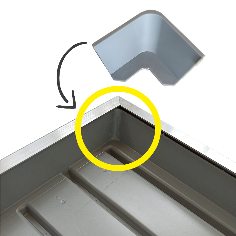 Water tray repair kit