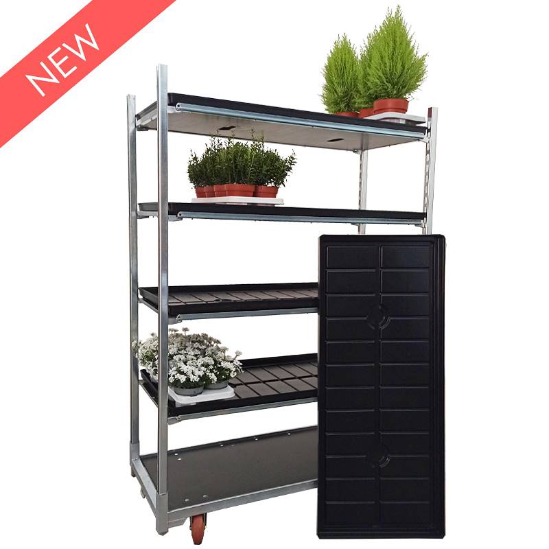 DC water tray, Color: black, Optional: With water valves, Box: 72 units