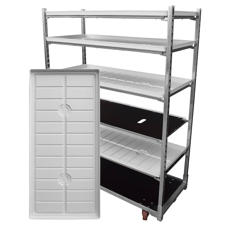 Bac blanc pour Chariot DC - Réserve d'eau, Couleur: blanc, Optional: Sans soupape, Paquet: 140 pièces