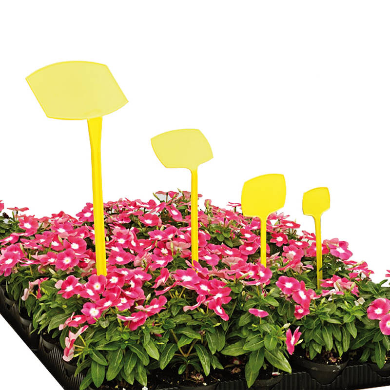 Yellow price labels, Size: 65 x 45 x H 250 mm straight, Box: 100 штук