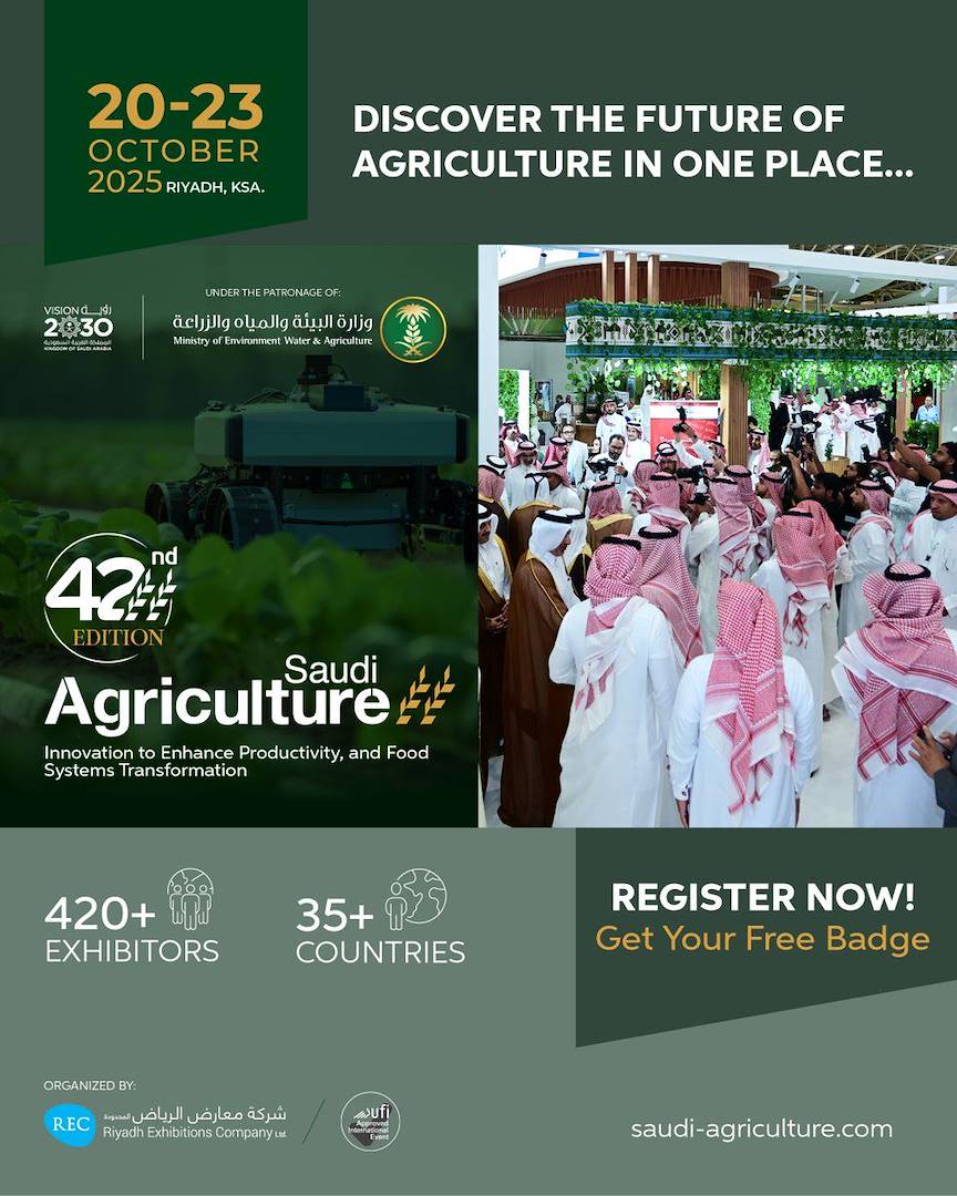 Organizzazione Orlandelli a Saudi Agriculture 2025: