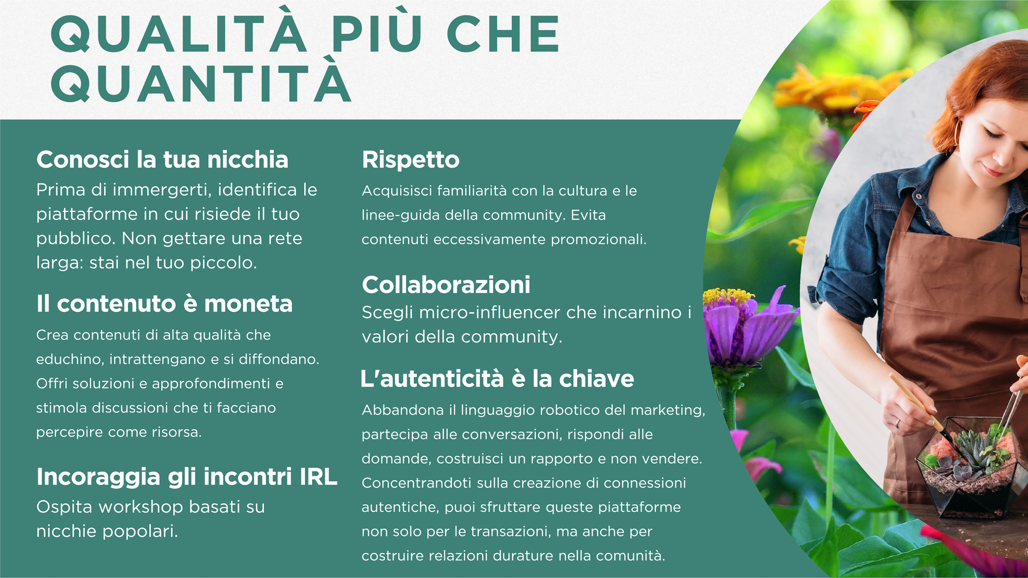 QUALITÀ PIÙ CHE QUANTITÀ - Pagina 11