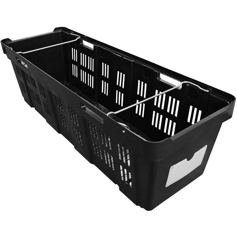 Panier pour transport fleurs - noir - 200 pièces