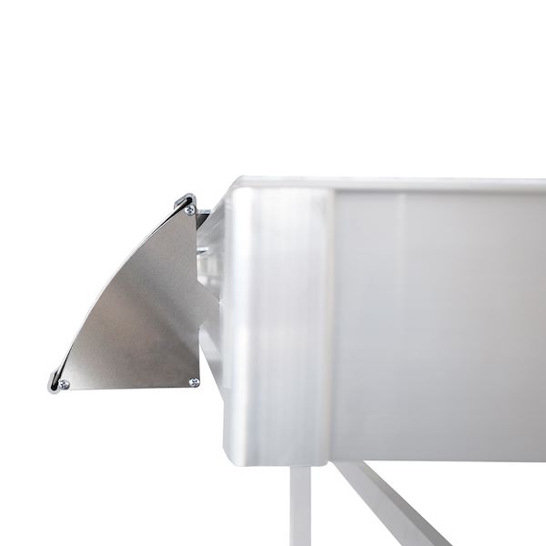 Panneau publicitaire en aluminium pour table