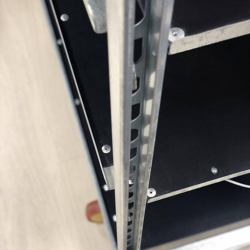 Chariot DC avec kit d'éclairage LED pour la micro-pousses