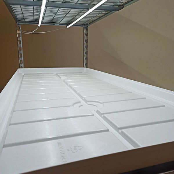 Carrello a griglia con kit luci LED per GERMINAZIONE E INNESTO