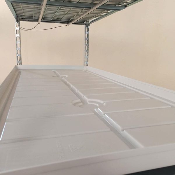 Wire-mesh trolley with LED lights kit for GERMINATION AND GRAFTING