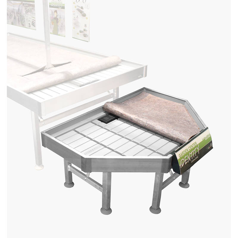 End Cap for aluminum bench