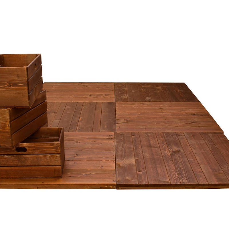 Wood modular platform