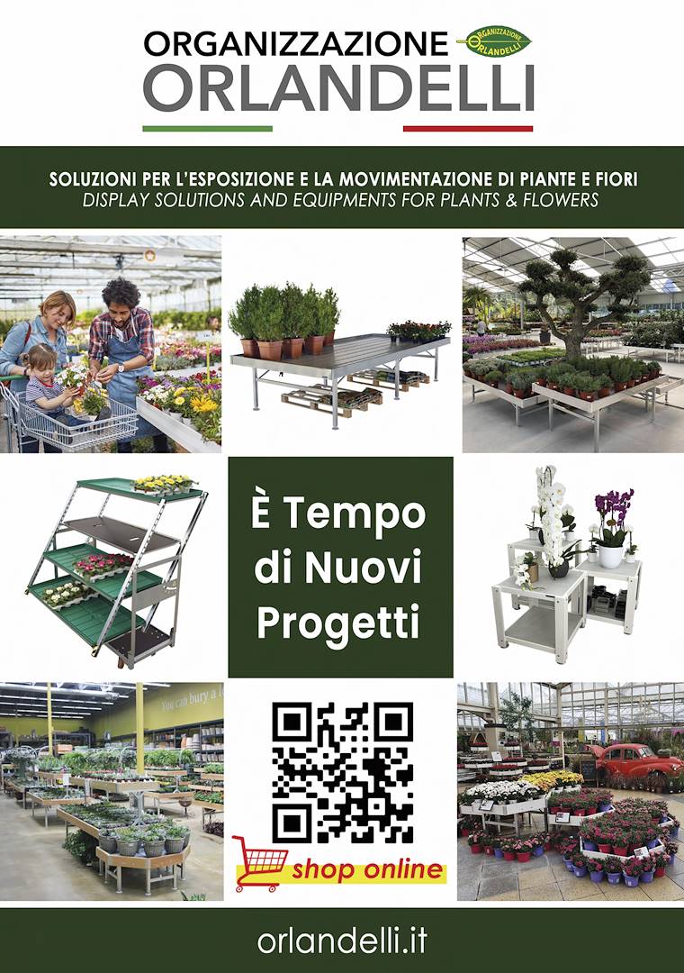 BROCHURE - SOLUZIONI PER L'ESPOSIZIONE E LA MOVIMENTAZIONE DI PIANTE E FIORI
