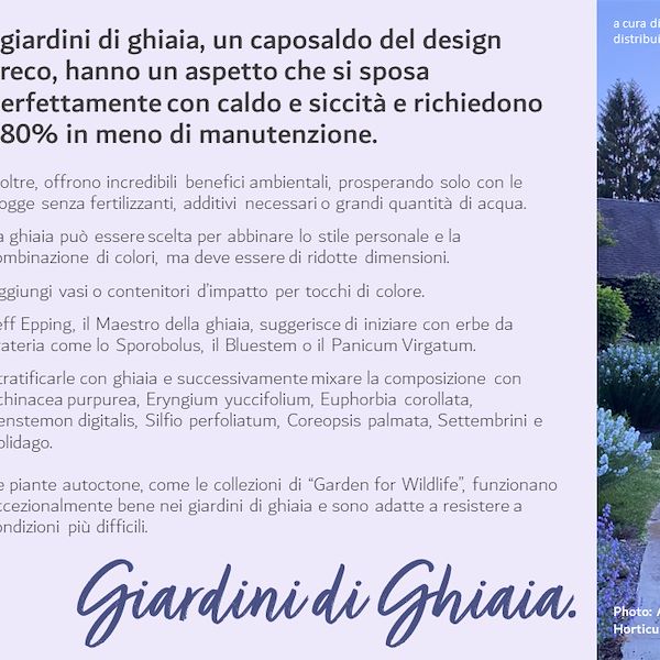 I Trend del settore Garden 2023 - 3° parte