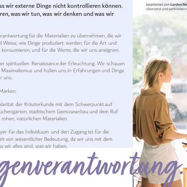 Garden Trends Report 2023 - Erster Teil