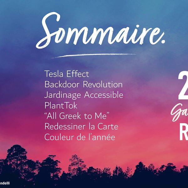 Garden Trends Report 2023 - Premère partie