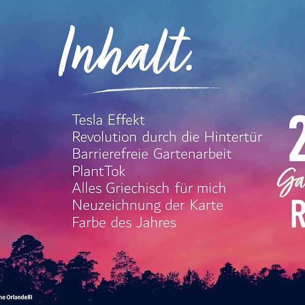 Garden Trends Report 2023 - Erster Teil