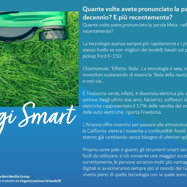 I Trend del settore Garden 2023 - 1° parte