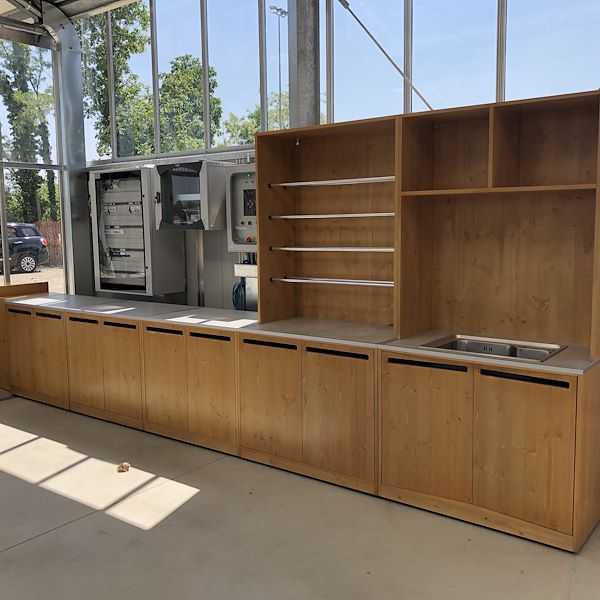 LA FASE DI ALLESTIMENTO