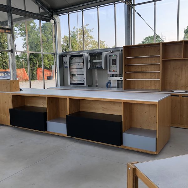 LA FASE DI ALLESTIMENTO