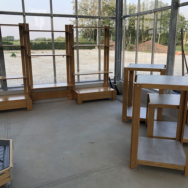 LA FASE DI ALLESTIMENTO