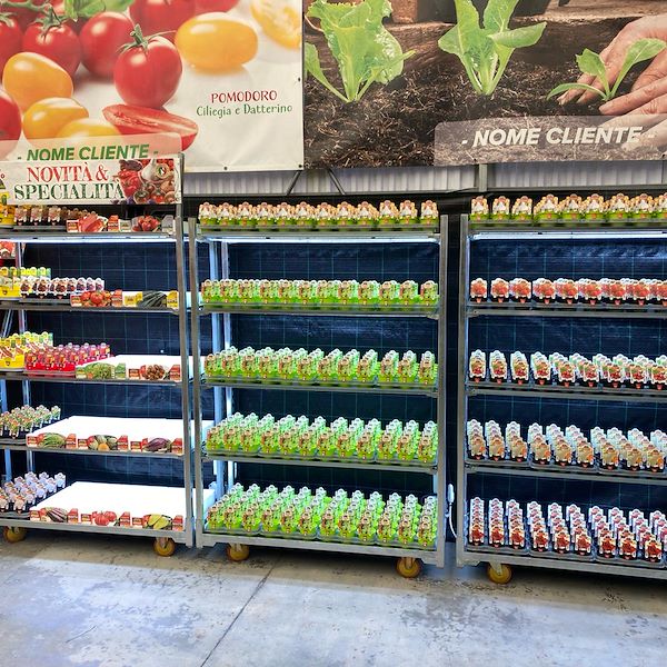 DC mit Lichtern zur Ausstellung von Pflanzen und Blumen