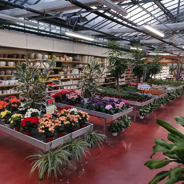 Bancale espositore fisso in alluminio da assemblare