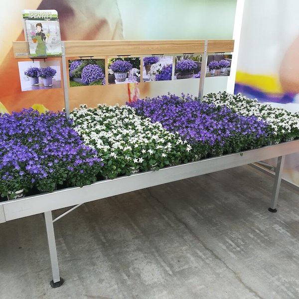 geschweißte Aluminium-Verkaufstisch