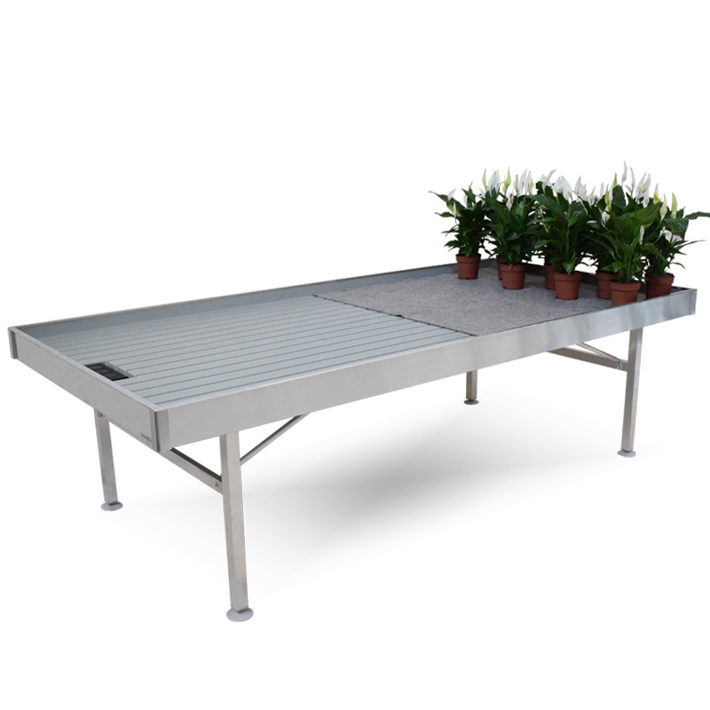 Welded aluminum bench
