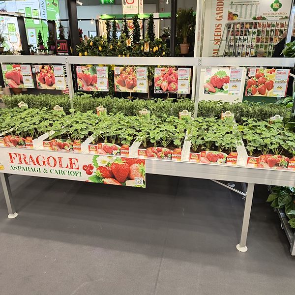 Barra porta fichas en aluminio