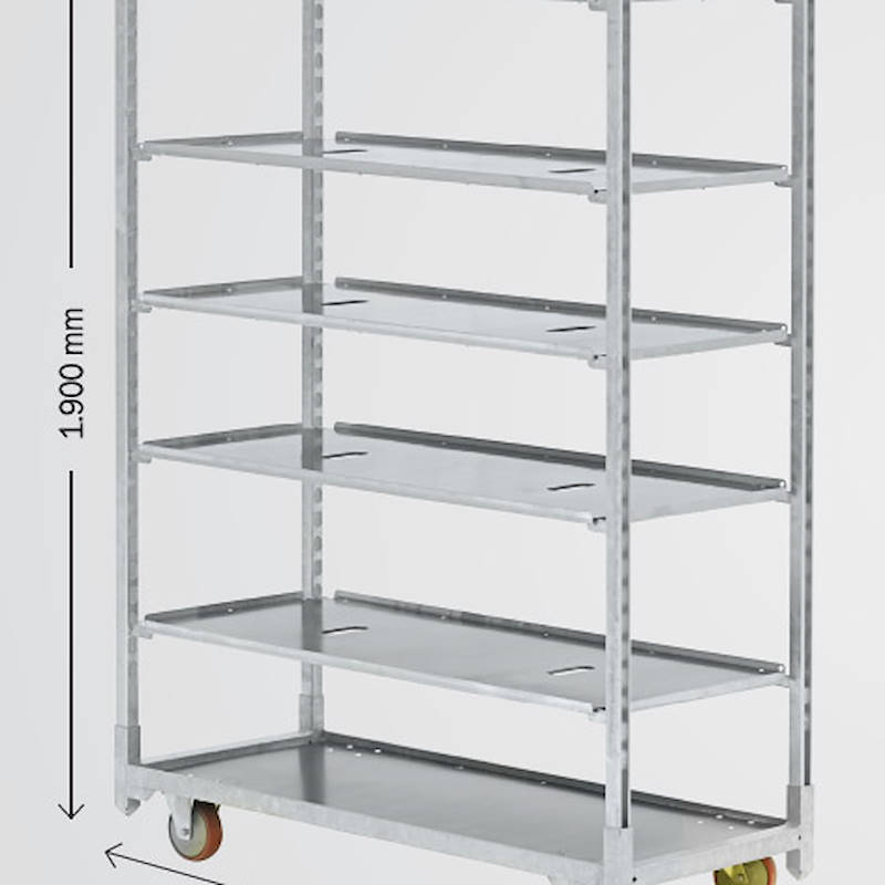 DC Danish Container unistandard trolley