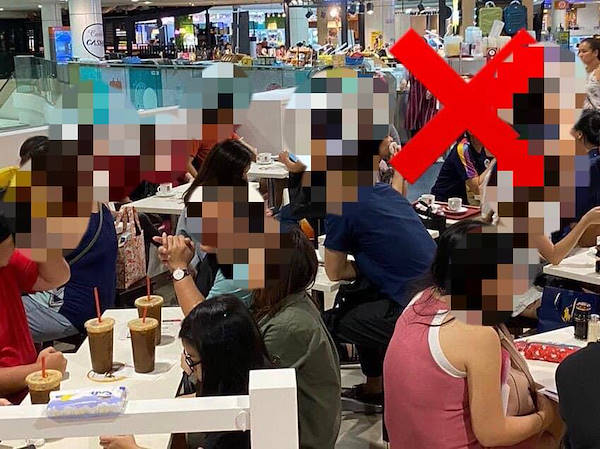 Distanziamento sociale nel punto vendita