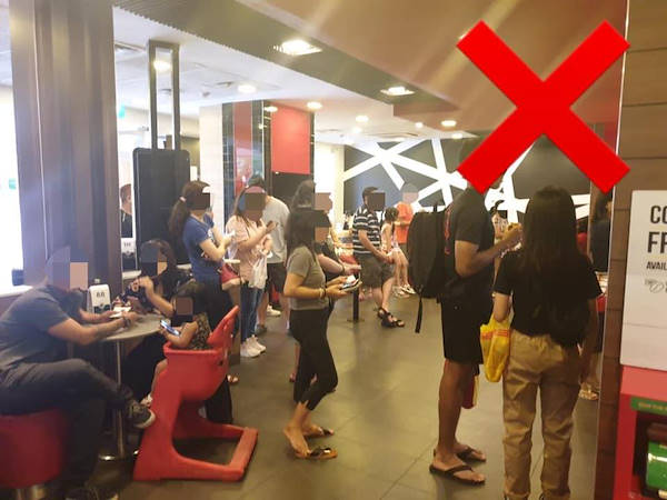 Distanziamento sociale nel punto vendita