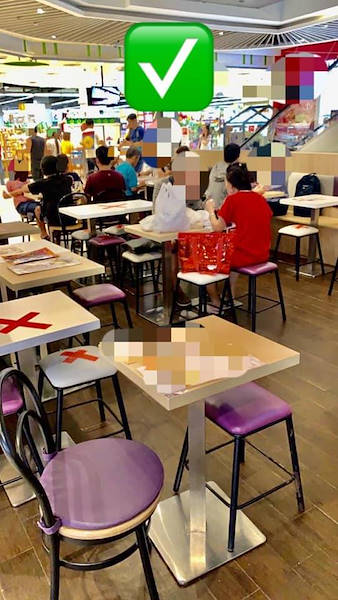 Distanziamento sociale nel punto vendita