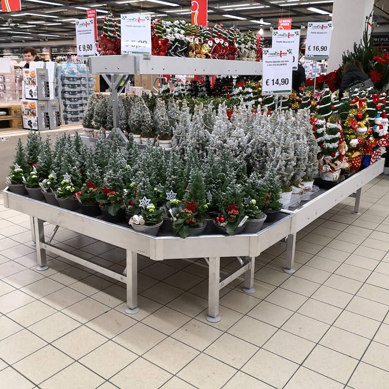 End Cap für Alu-Verkaufstisch