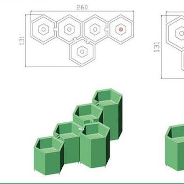 Présentoir refroidissant Fior d'acqua