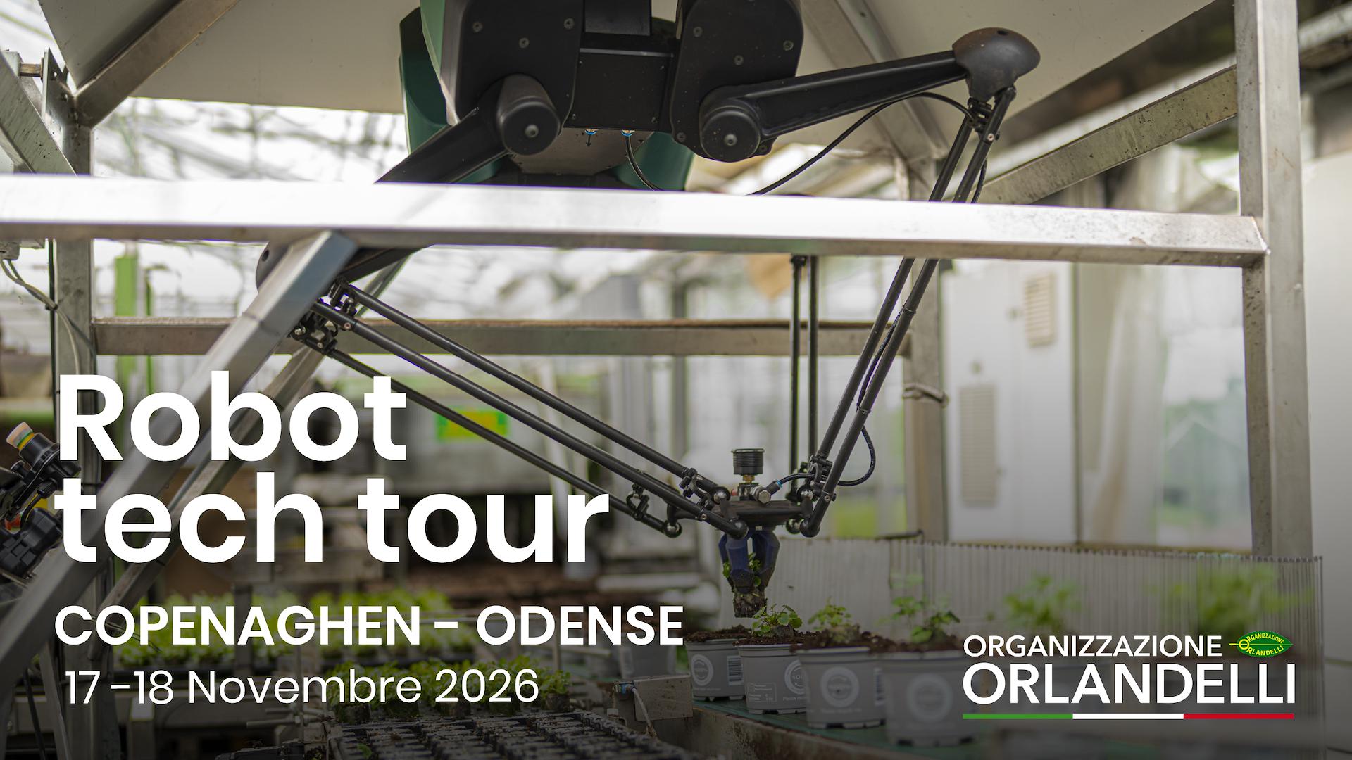 Robot tech tour con Organizzazione Orlandelli in Danimarca!