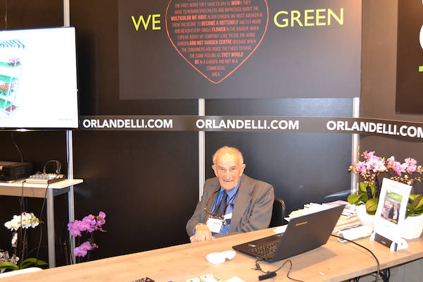 FloraCulture International parla del successo di Ernest wertheim allo stand Orlandelli 