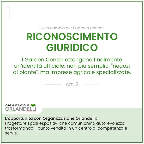 I Garden Center ottengono finalmente un’identità giuridica.
