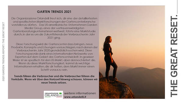 Garden Trends 2020 Report - Erster Teil