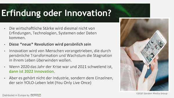 Garden Trends Report - Erster Teil