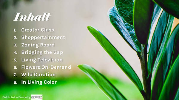 Garden Trends Report - Erster Teil