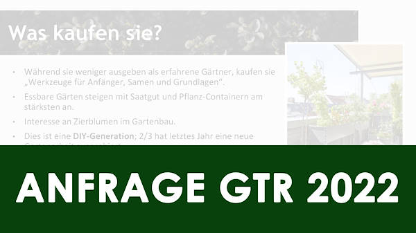 Garden Trends Report - Zweiter Teil