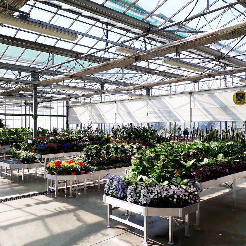 geschweißte Aluminium-Verkaufstisch