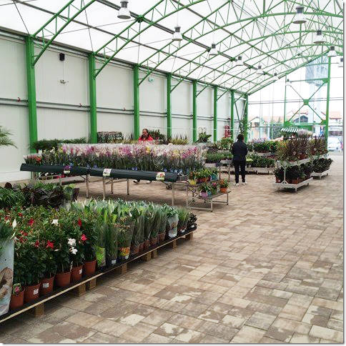 Glissando Garden Center: aluminum and accessories furnishing
